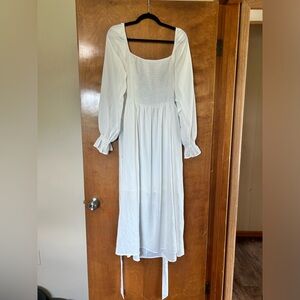 White Midi Dress Worn Once